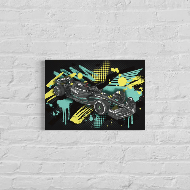 Mercedes F1 car Lewis Hamilton 44