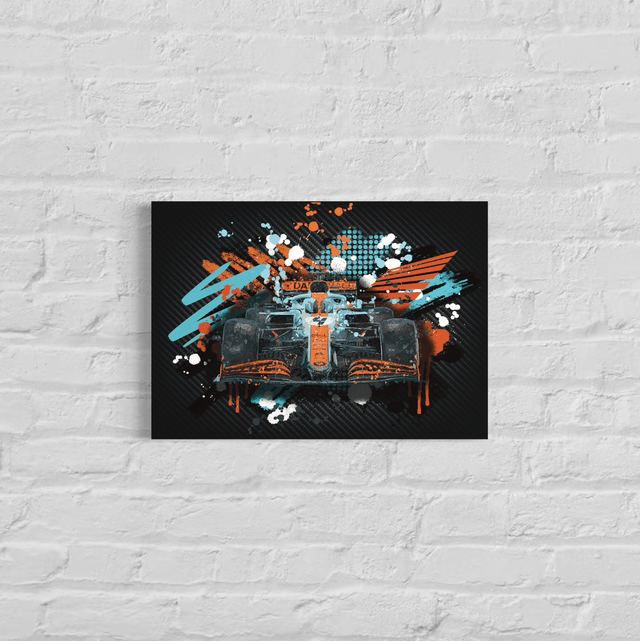McLaren Gulf F1 car Lando Norris 4